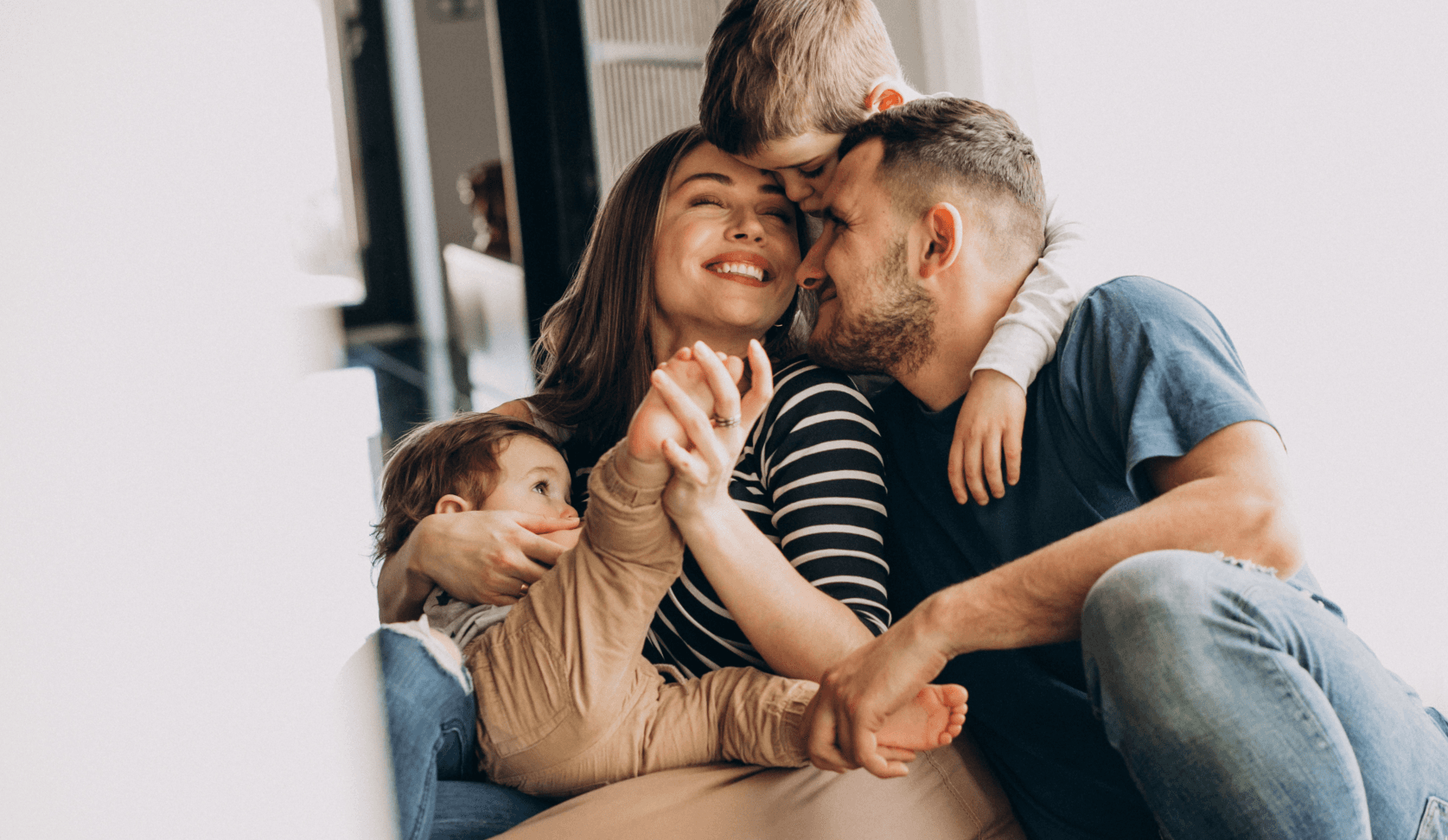 Família feliz